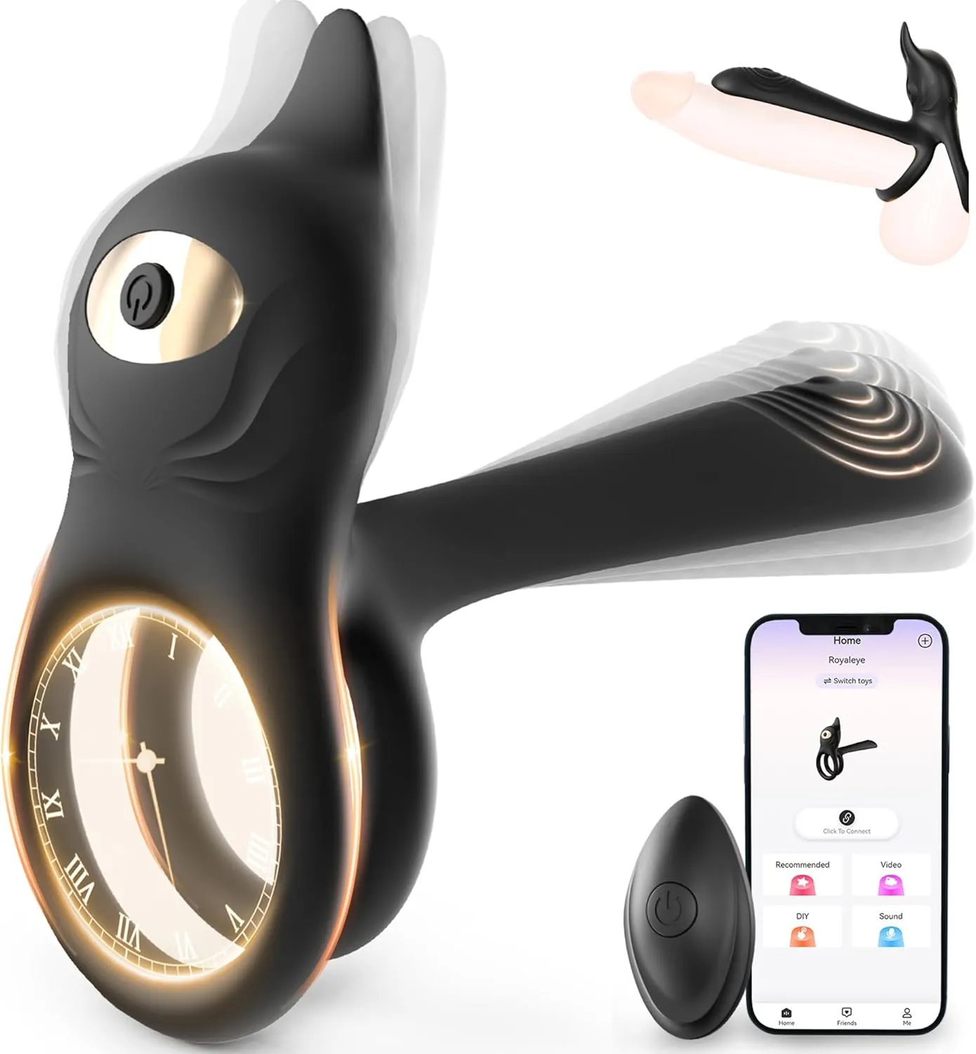 Bild von Penisring für Paare mit 10 Vibrationsmodi