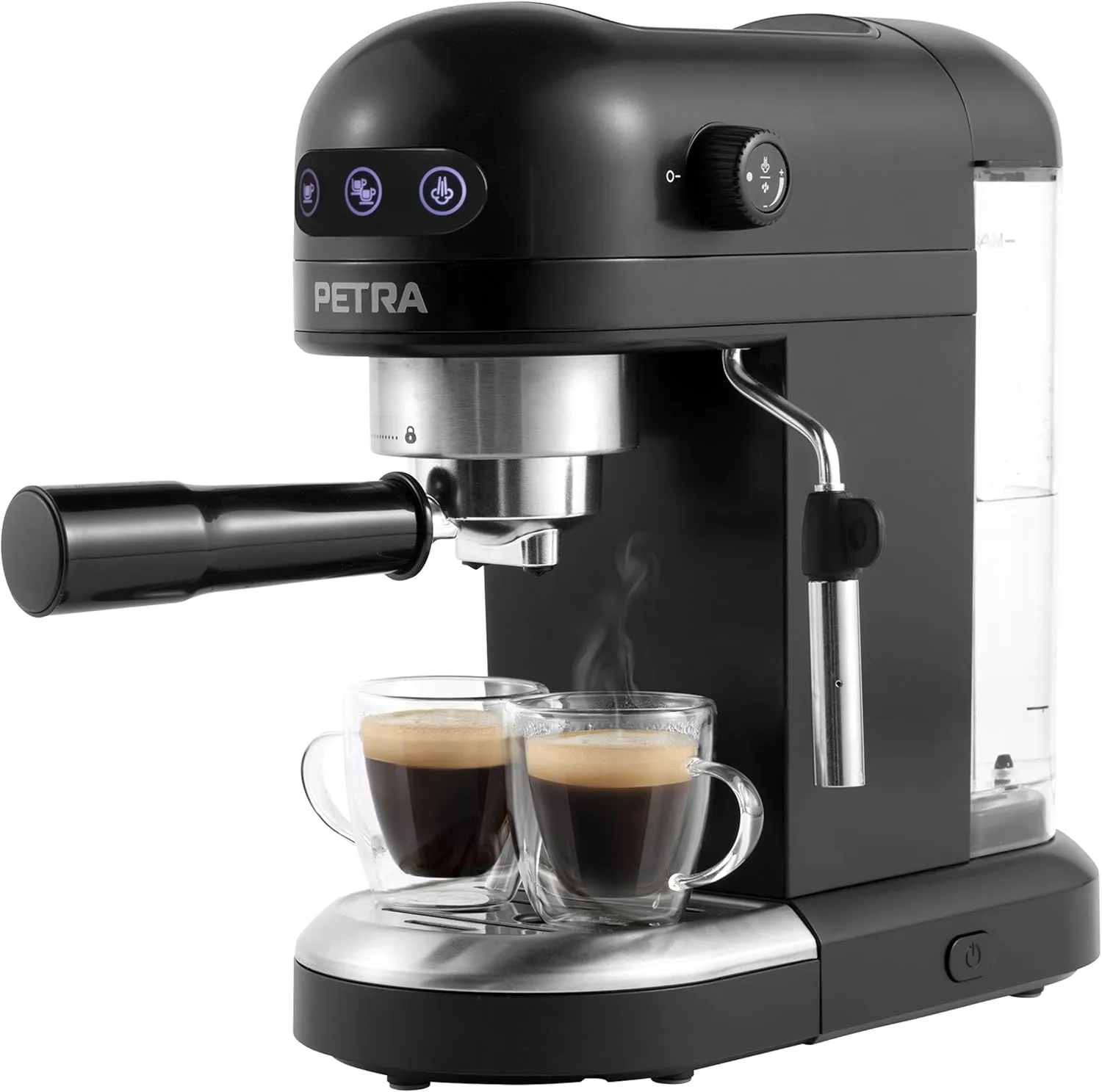 Bild von Petra PT5240 Espressomaschine mit Milchaufschäumer und 15-Bar-Druckpumpe