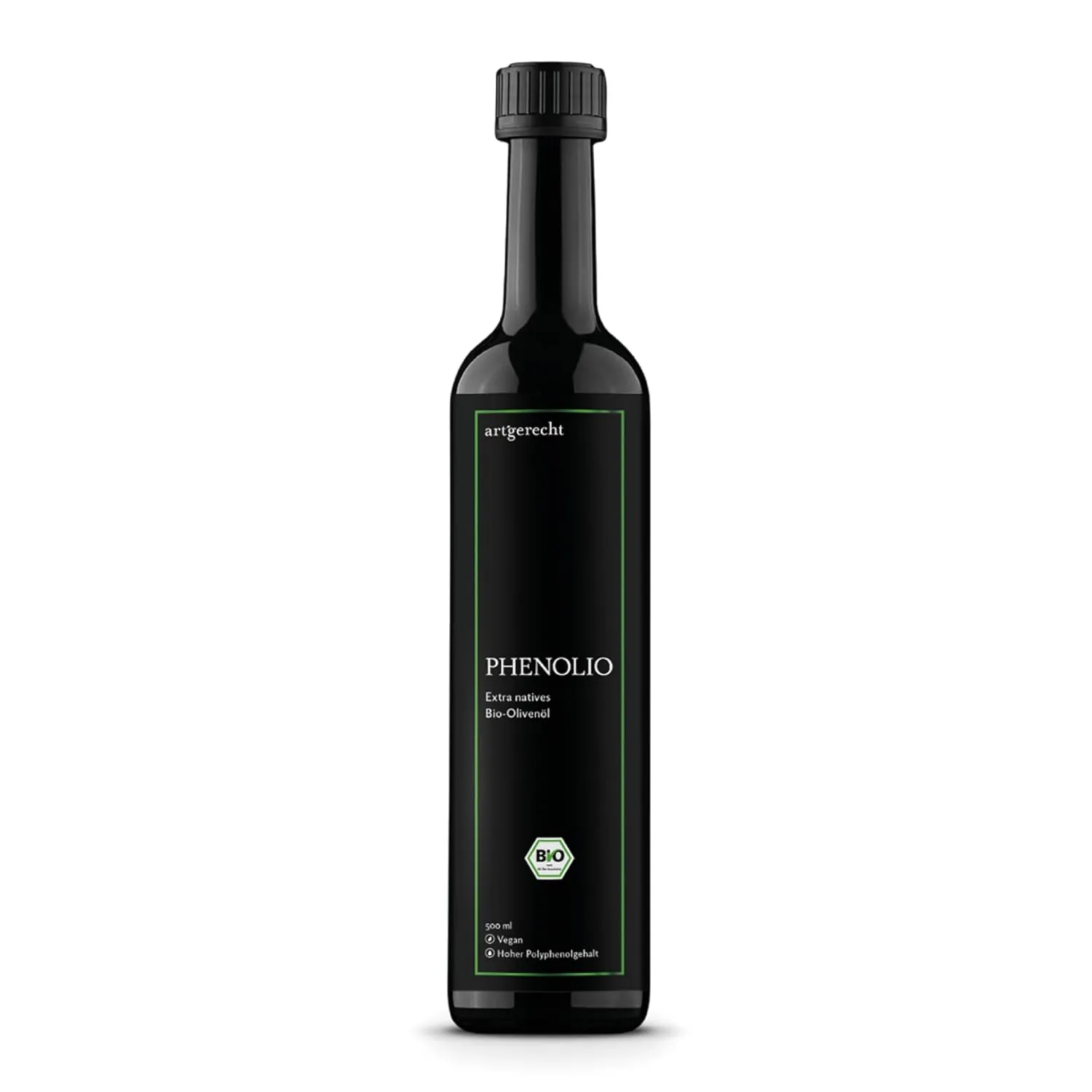 Bild von Phenolio Bio-Olivenöl 500 ml extra nativ mit hohem Polyphenolgehalt, kaltgepresst und ideal für eine gesundheitsbewusste Ernährung