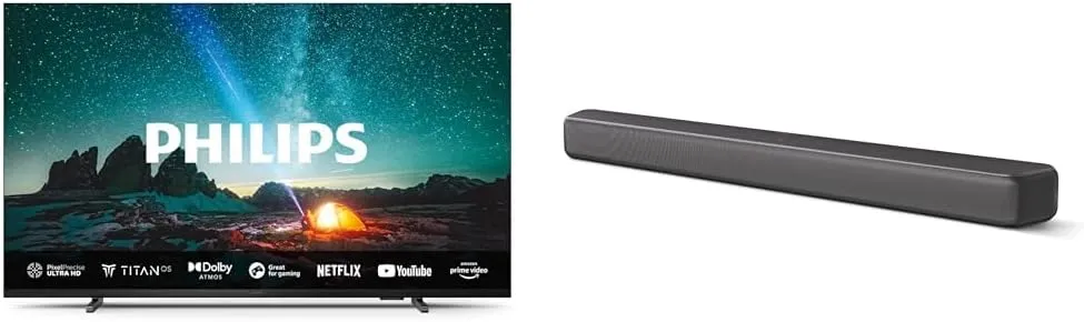 Bild von Philips 75PUS7609 75 Zoll 4K Smart TV mit TAB5109 Soundbar