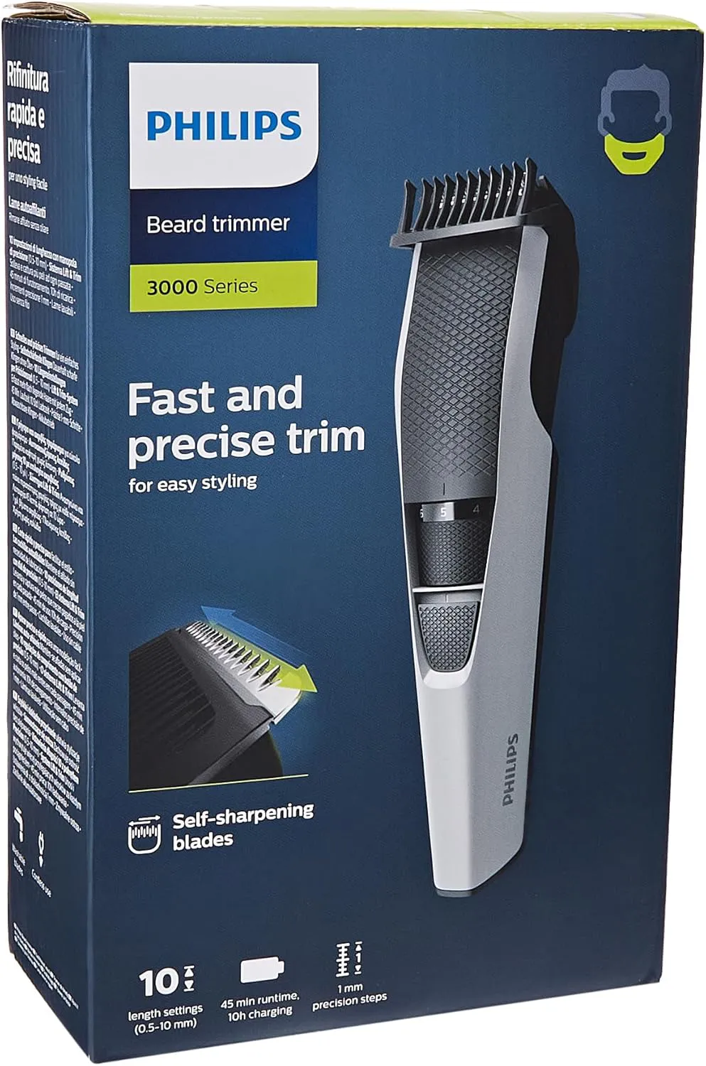 Bild von Philips BT3206/14 Barttrimmer Serie 3000 mit Lift und Trim Technologie