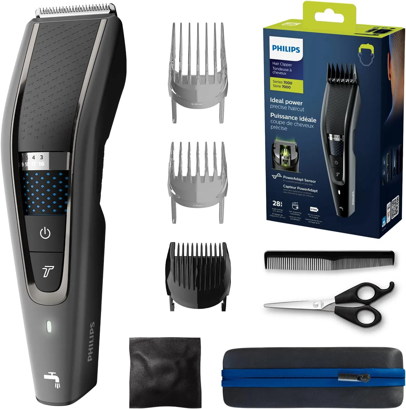 Bild von Philips HC7650/15 Haarschneider Series 7000 mit Trim-n-Flow-Technologie