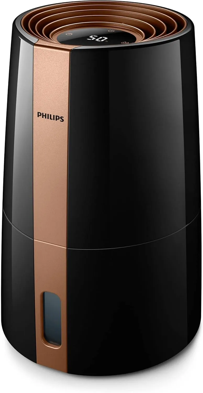 Bild von Philips HU3918/10 Luftbefeuchter der 3000 Serie mit NanoCloud Technologie für Räume bis 45 m² und 3 automatischen Feuchtigkeitsstufen