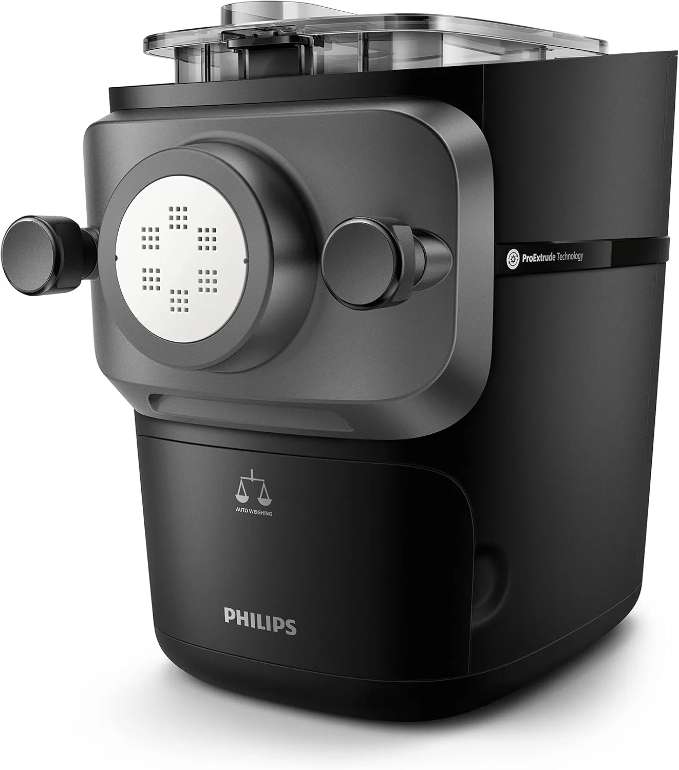 Bild von Philips Nudelmaschine Serie 7000 mit ProExtrude-Technologie und 8 Formscheiben, Modell HR2665/93