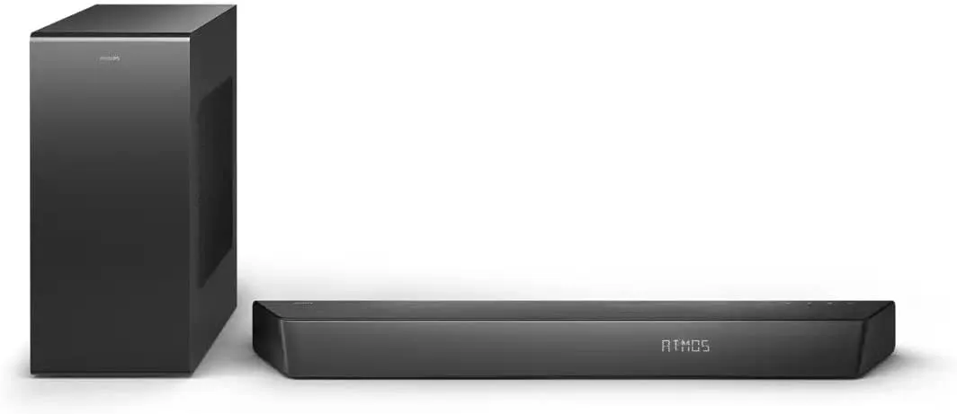 Bild von Philips TAB7807/10 Soundbar mit 3.1 Kanal, kabellosem Subwoofer, Dolby Atmos, HDMI eARC und 620 Watt Leistung
