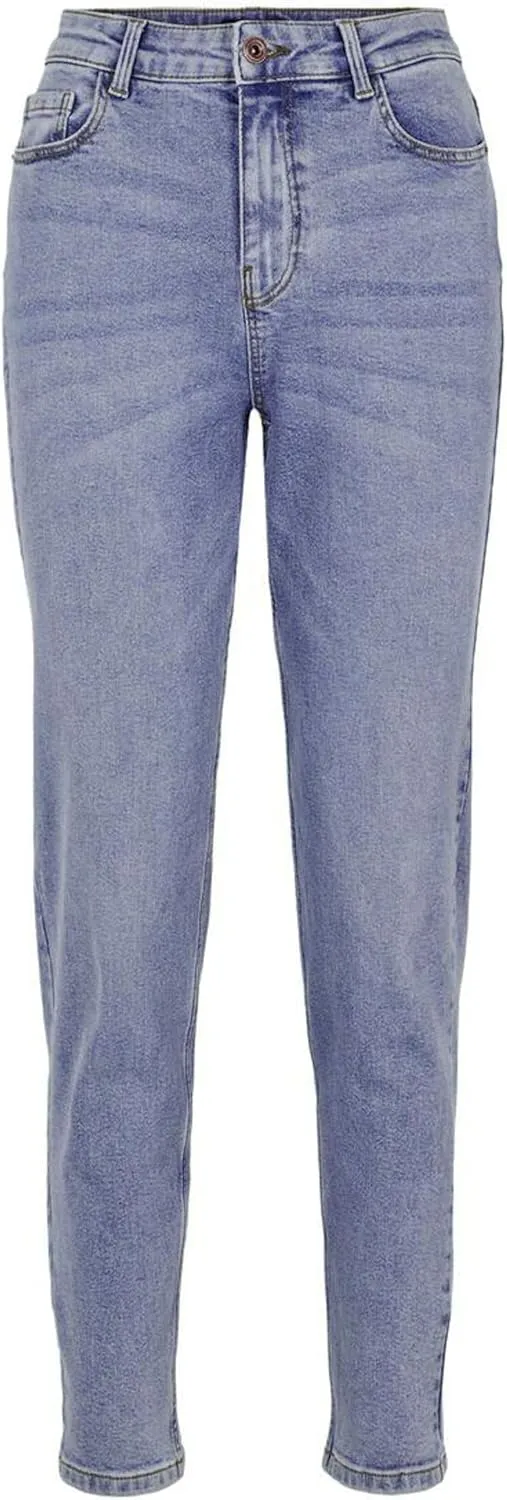 Bild von PIECES Kesia High Waisted Mom Jeans in Knöchellänge