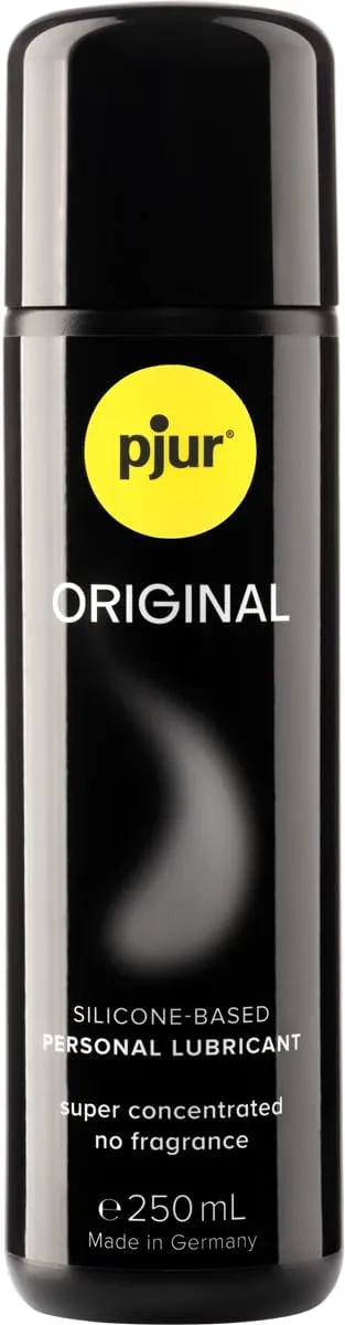 Bild von pjur ORIGINAL Silikon-Gleitgel und Massageöl 250 ml ohne Aroma und Konservierungsmittel, kompatibel mit Latexkondomen