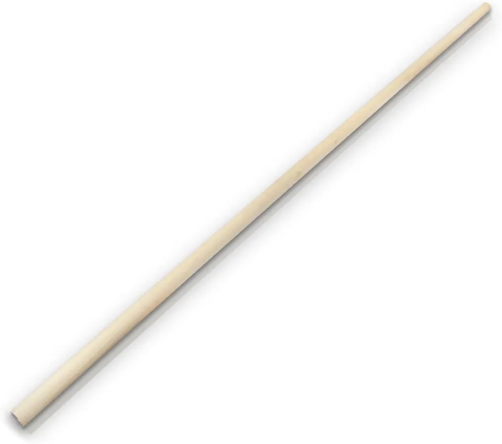 Bild von POKM Toolsmarket 10 Stück Holzbesenstiele aus Buche mit einem Durchmesser von 22 mm und einer Länge von 170 cm