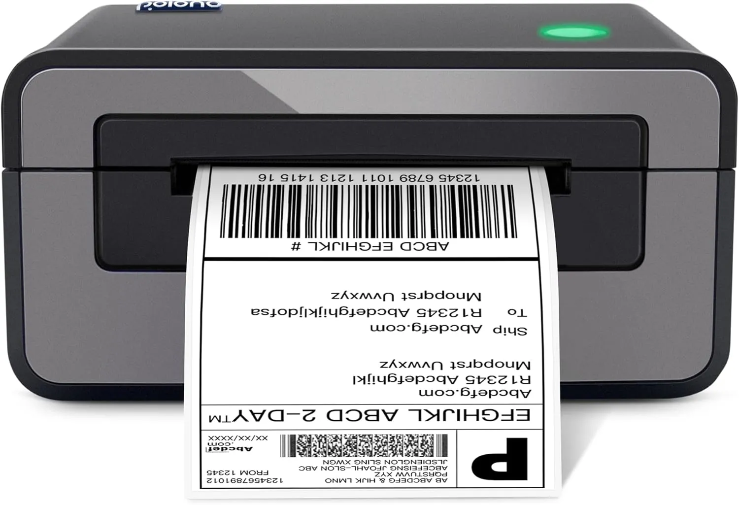 Bild von POLONO Etikettendrucker für Thermodruck mit Desktop-Anwendung
