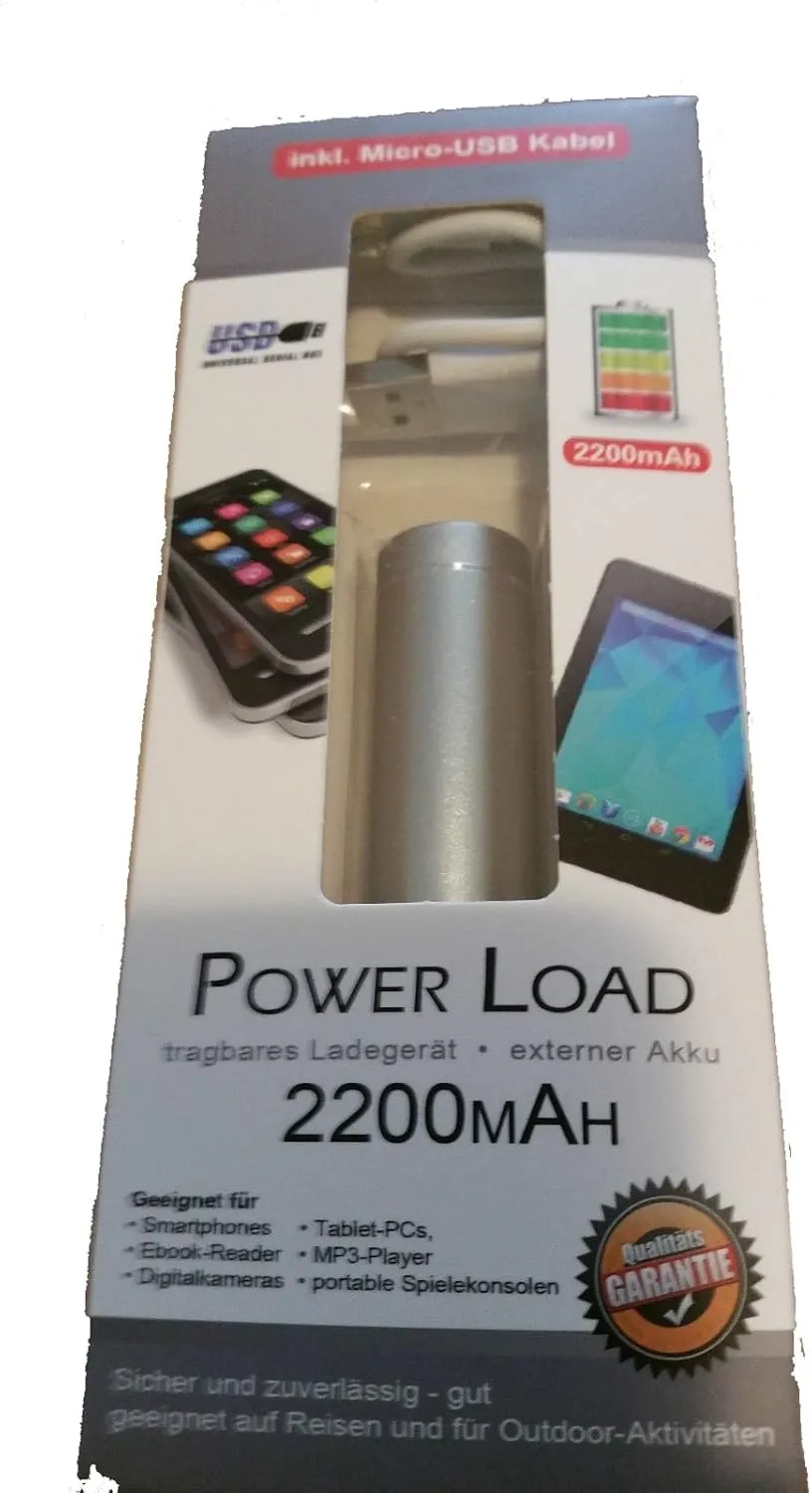 Bild von Power Load tragbares Ladegerät mit 2200 mAh Akku