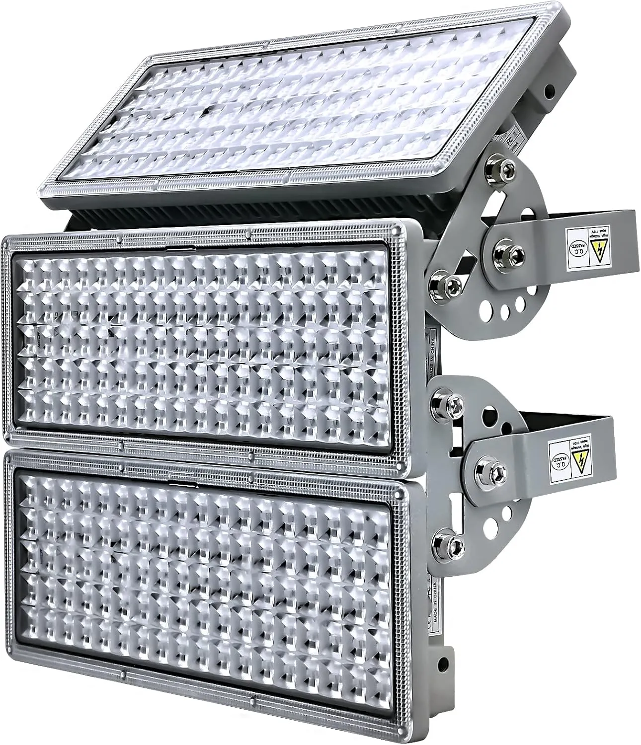 Bild von POWFUL 300W LED Flutlicht mit 6500K und 30000 Lumen, wasserfest nach IP67, verstellbarem Winkel für Sportplatz und Garten