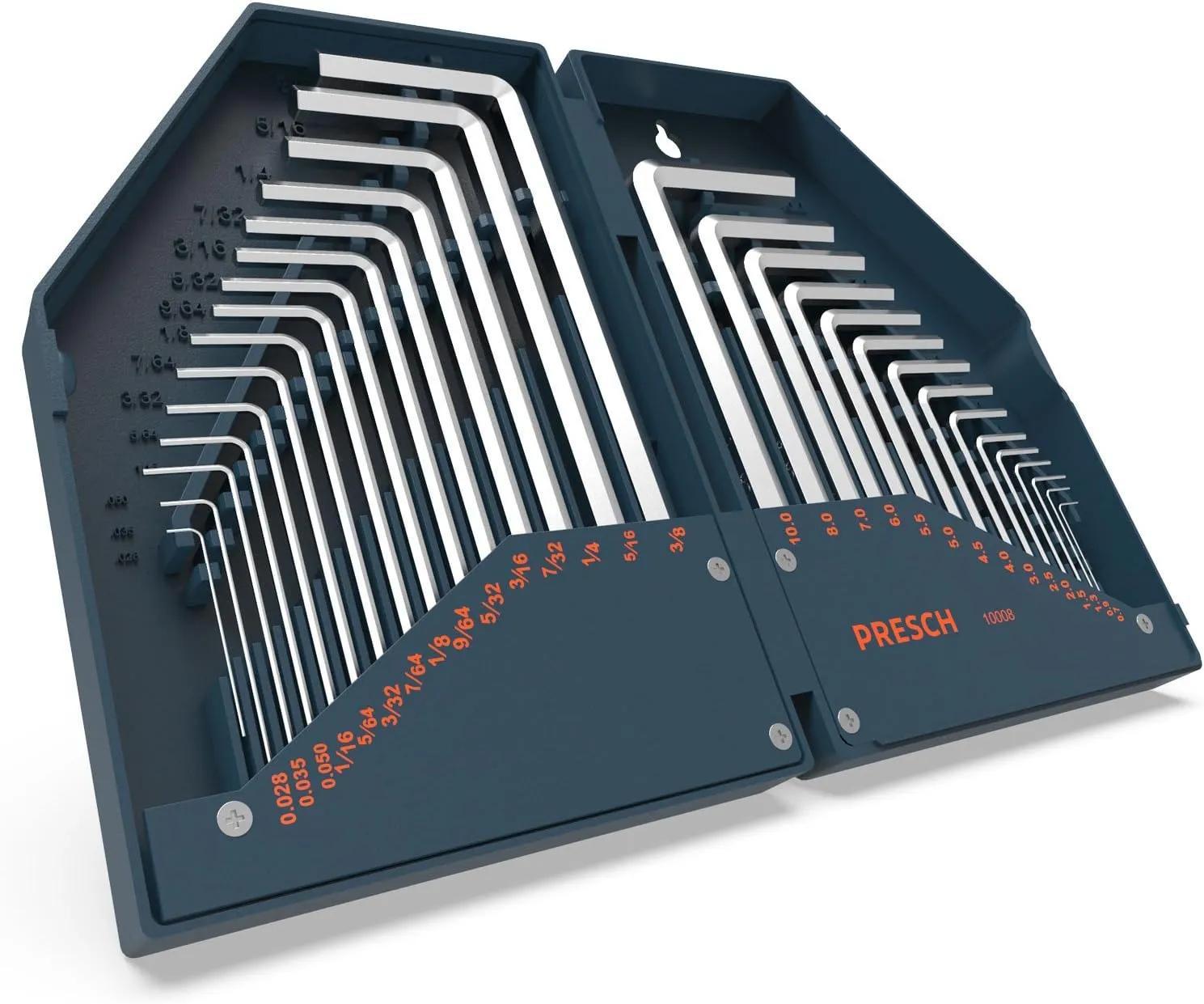 Bild von PRESCH Innensechskant Set 30-teilig metrisch und zoll mit kompakter Box