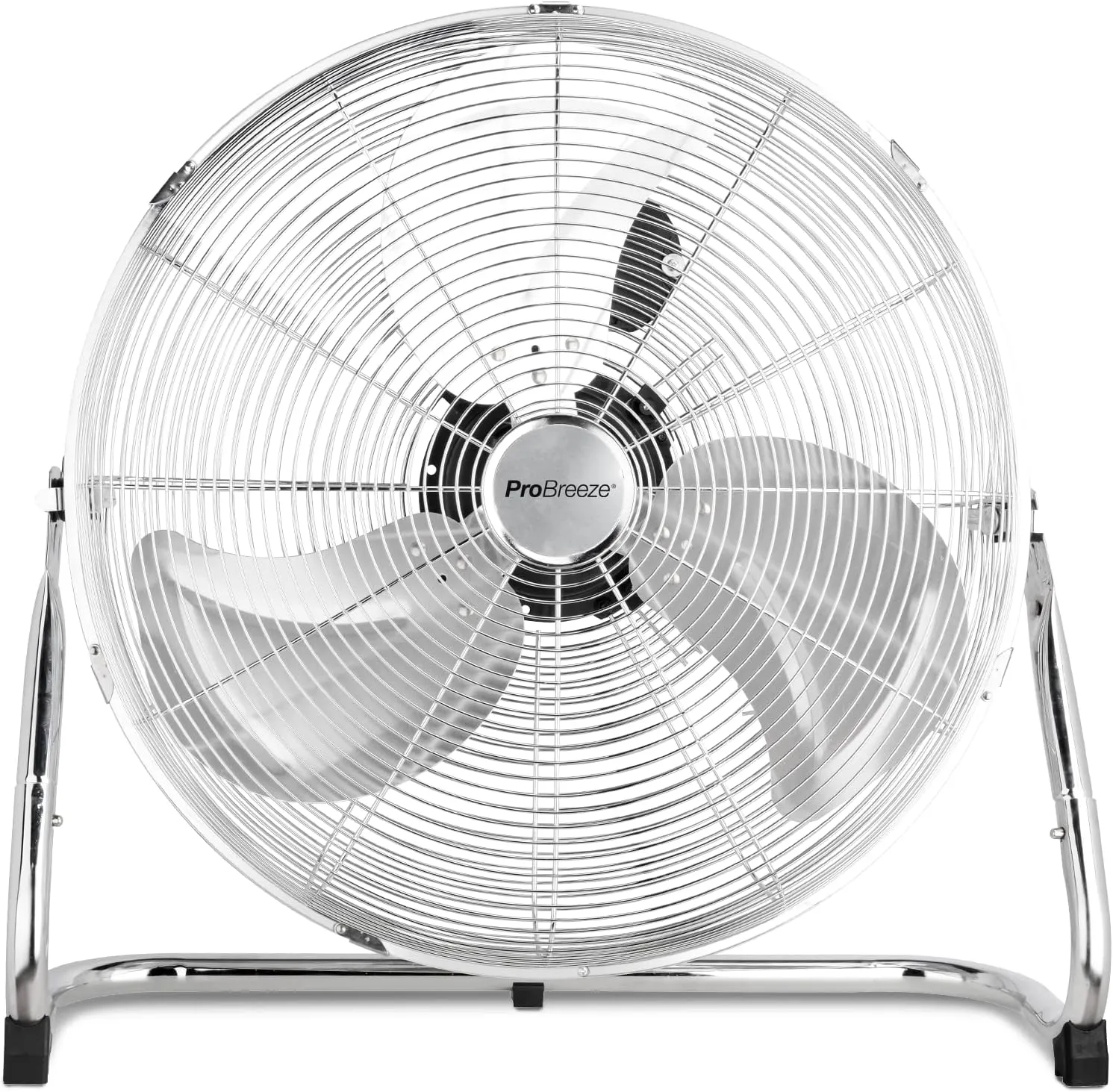 Bild von Pro Breeze Bodenventilator mit 50 cm Durchmesser, verstellbarem Kopf und 3 Geschwindigkeitsstufen, ideal für Fitnessstudio oder Werkstatt