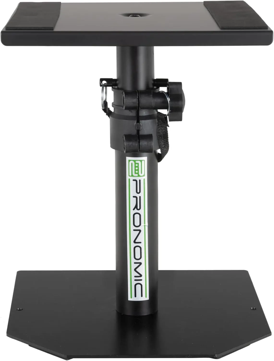 Bild von Pronomic SLS-36P BK Tischstativ für Studiomonitore, höhenverstellbar von 25,5 bis 41 cm, mit Moosgummistreifen, in Schwarz