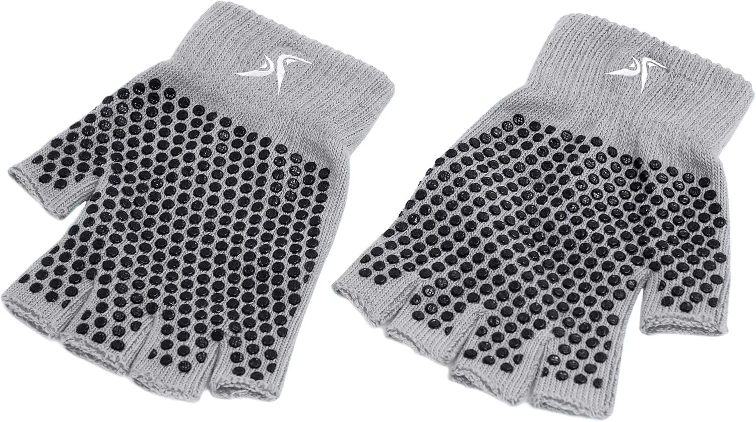 Bild von ProsourceFit Grippy Yoga Handschuhe in Einheitsgröße mit rutschfestem, fingerlosem Design