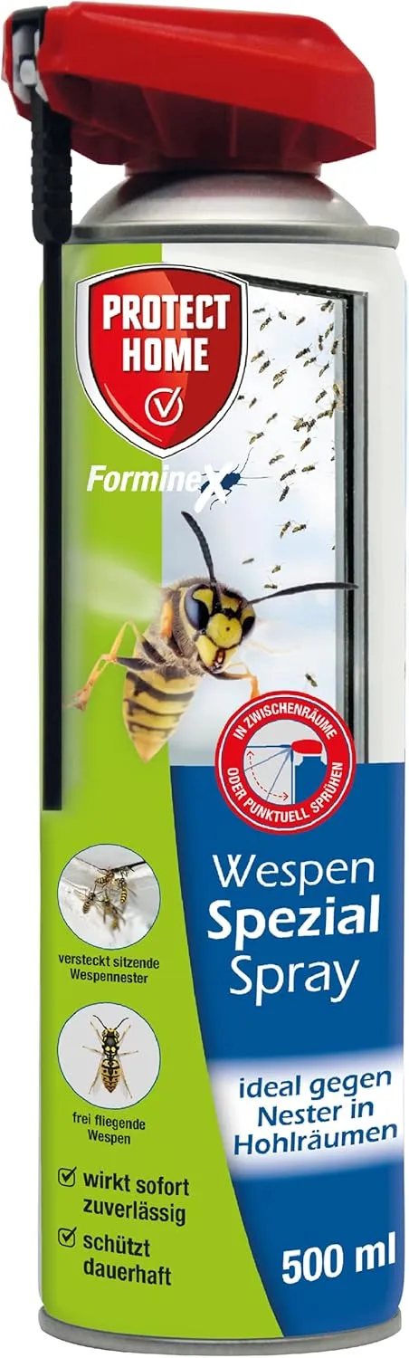 Bild von PROTECT HOME FormineX Wespen-Spezialspray mit K.O.- und Langzeitwirkung in 500 ml Sprühdose