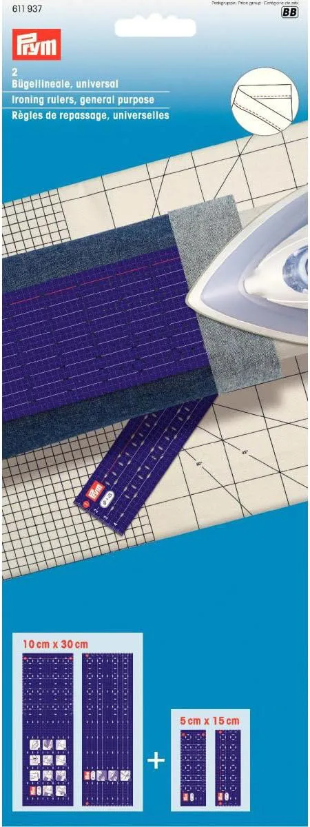 Bild von Prym Universal Bügellineale 10 x 30 x 15 cm im 5er Set