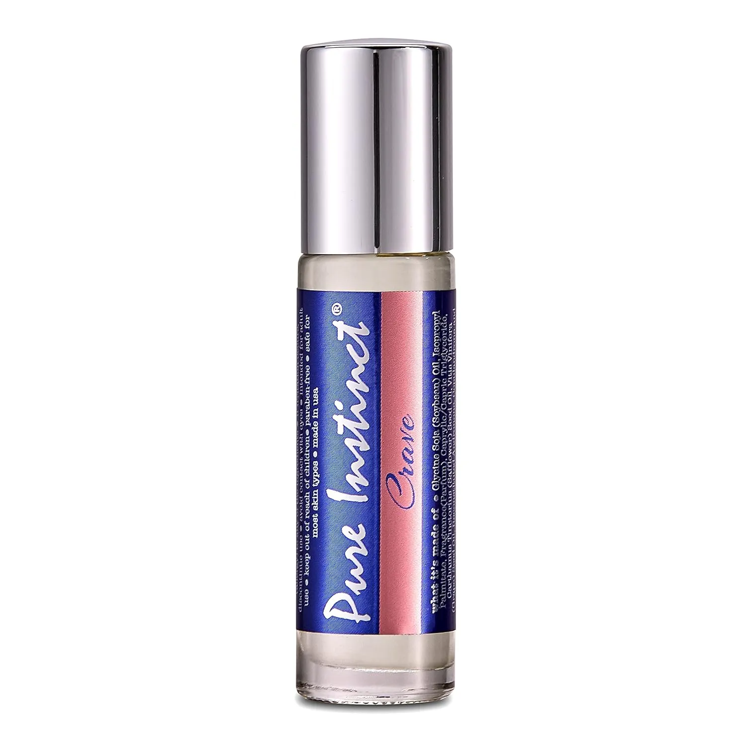 Bild von Pure Instinct Crave Roll-On Parfum mit Pheromonen für Damen, TSA-freundlich, 10 ml