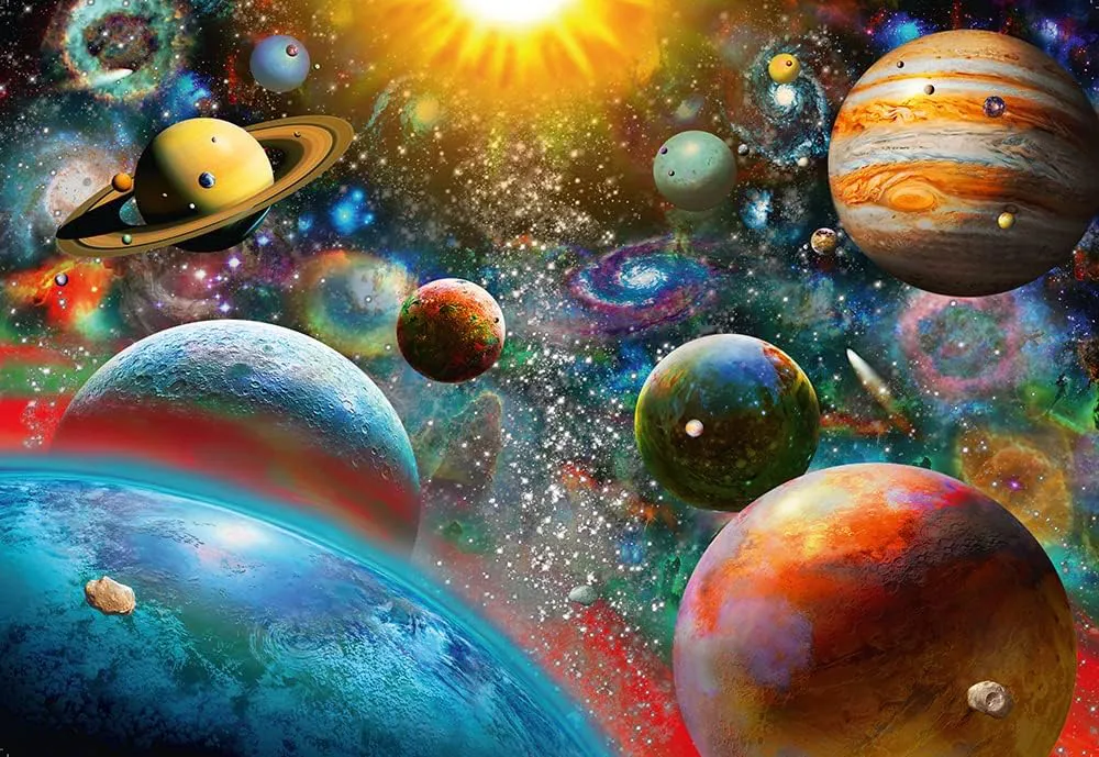 Bild von Ravensburger Puzzle 19858 mit 1000 Teilen und Weltall-Motiv für Erwachsene und Kinder ab 14 Jahren