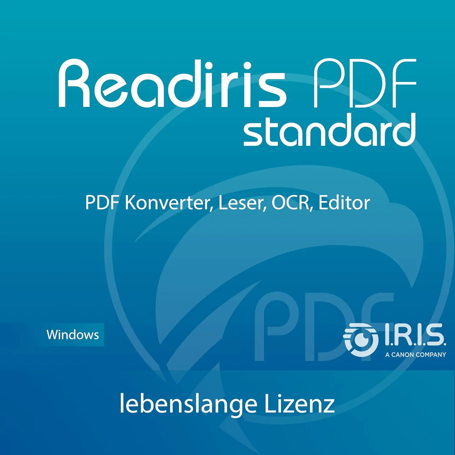 Bild von Readiris PDF Standard Software für Windows mit lebenslanger Lizenz zum Bearbeiten, Schützen und Konvertieren von PDFs