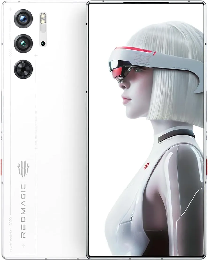 Bild von REDMAGIC 9S Pro Gaming Smartphone mit 6,8 Zoll AMOLED Display, Snapdragon 8 Gen 3, 12 GB RAM, 256 GB Speicher und 50 MP Kamera