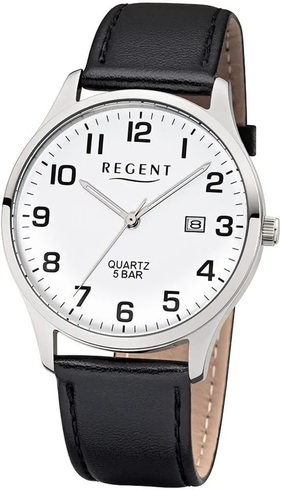 Bild von Regent VJ32 Herren Analog Uhr mit Lederarmband und Artikelnummer 11110808