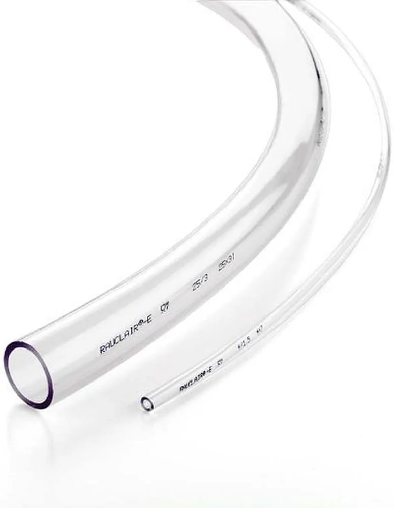 Bild von REHAU RAUCLAIR-E lebensmittelechter PVC-Schlauch in Meterware mit einem Durchmesser von 12 bis 16 mm