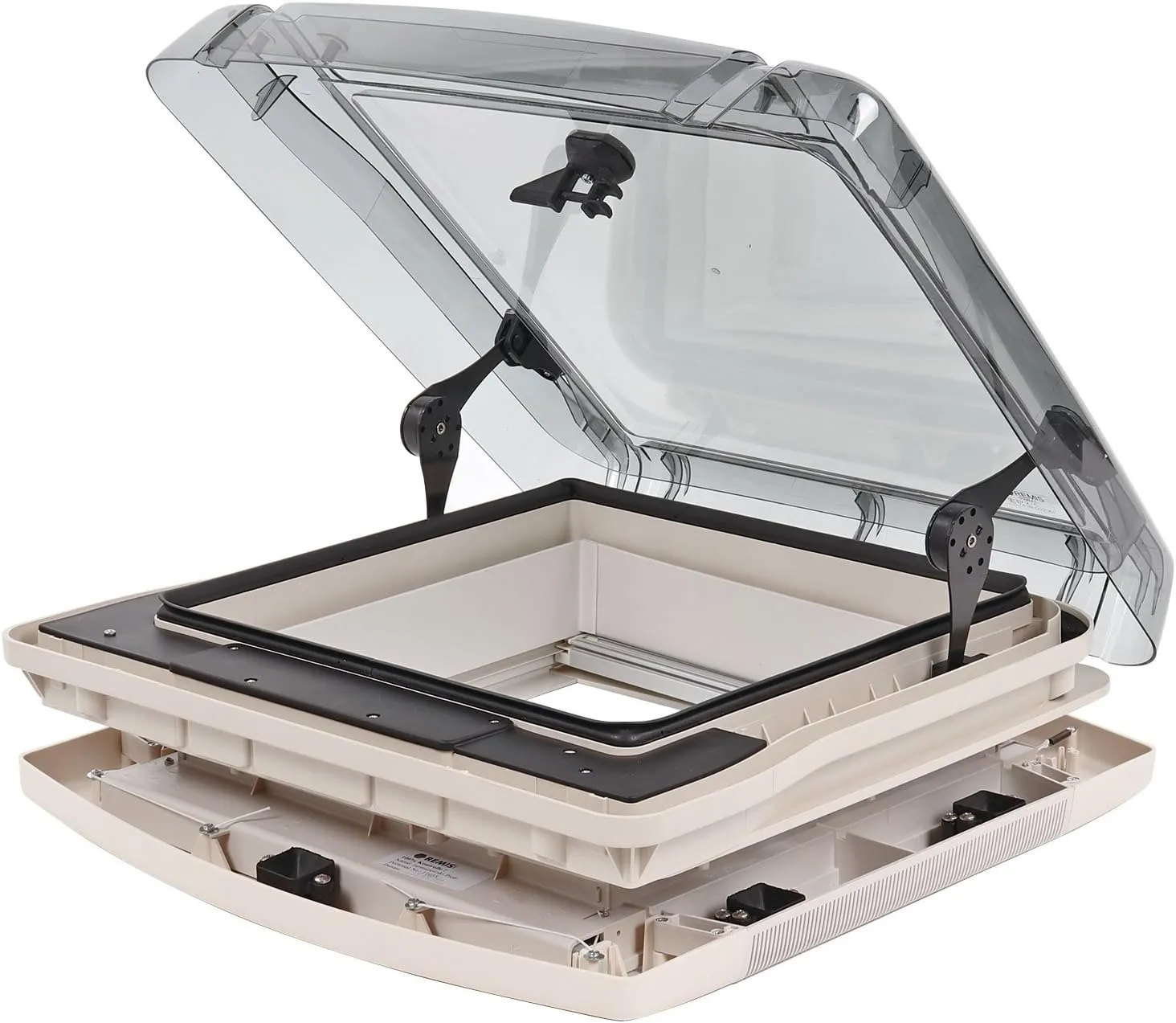 Bild von Remis Remitop Vario II Dachfenster in Ausstellvariante mit 40 x 40 cm und klarem Glas