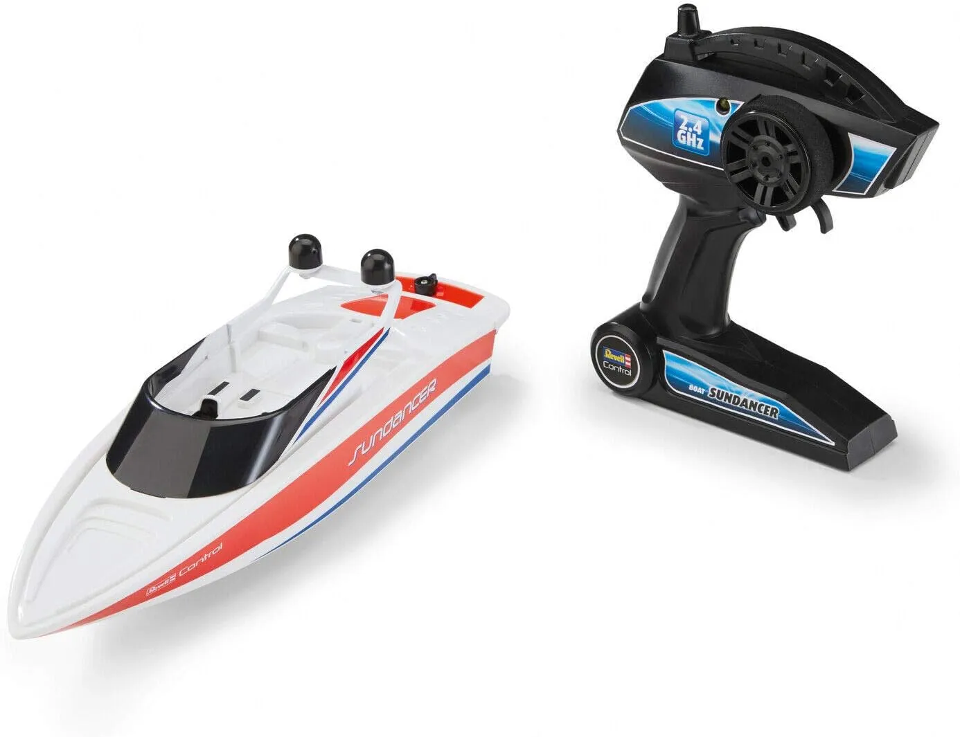 Bild von Revell RC Boot Sundancer mit Schutzschaltung, 31,5 cm in Weiß und Rot
