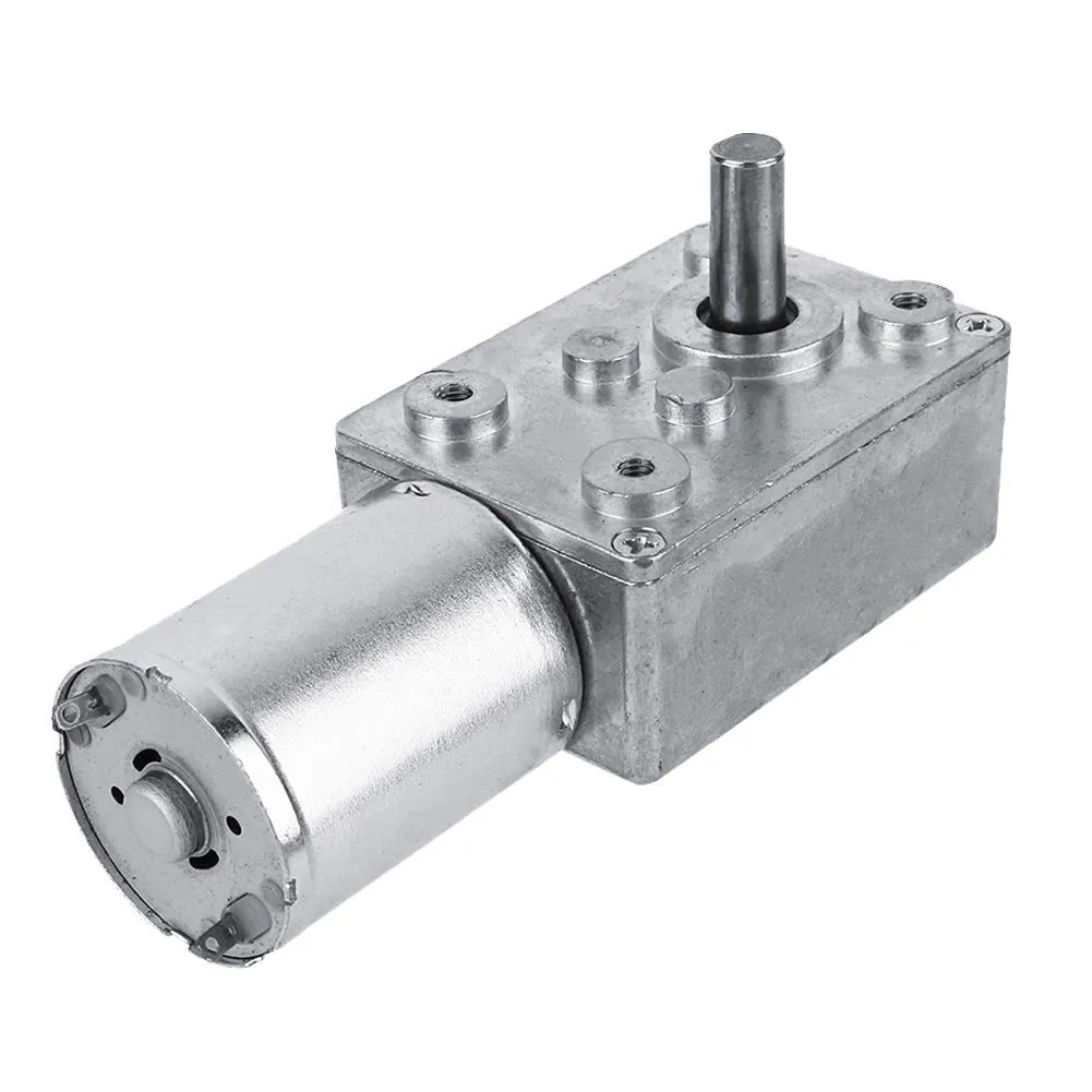 Bild von Reversible High Worm Getriebemotor DC 12V mit 20 RPM und beidseitiger Drehung