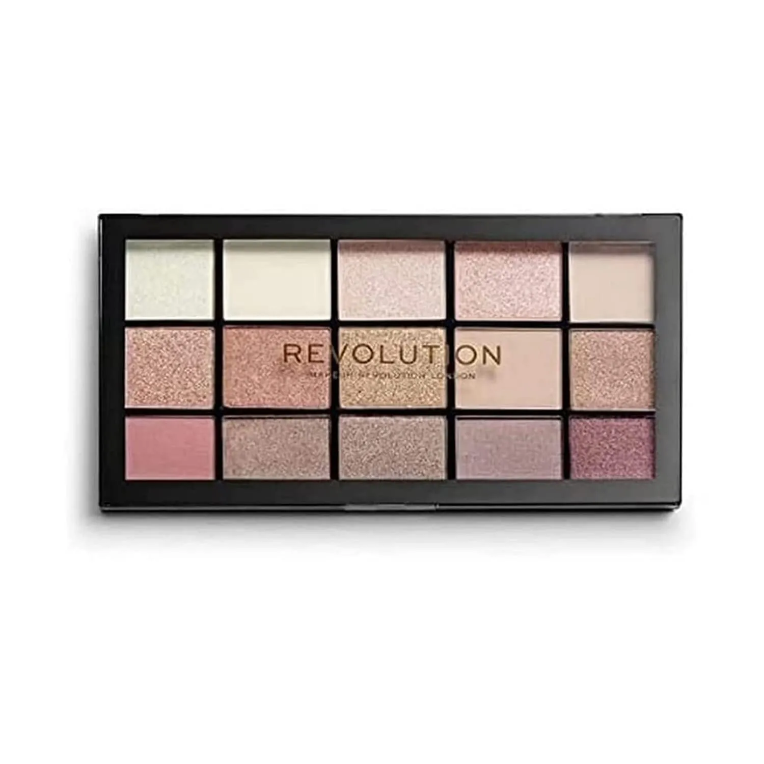 Bild von Revolution Beauty London Reloaded Lidschattenpalette mit 15 hochpigmentierten Farben in matten und schimmernden Finishes, 16,5 g
