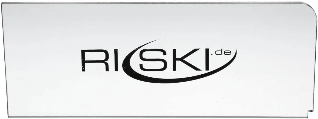 Bild von RiSki Abziehklinge für Skiwachs aus Plexiglas, 150x60x5mm