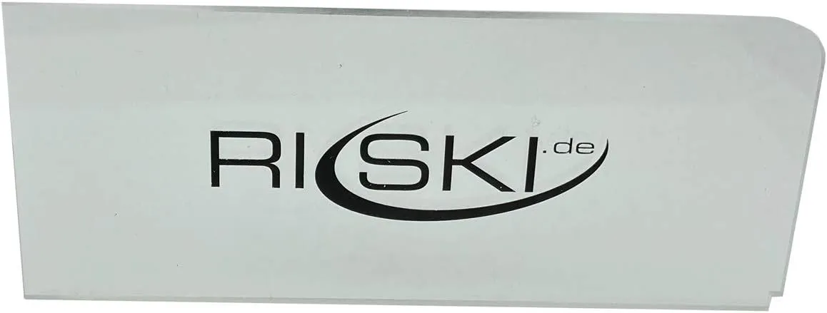 Bild von RiSki Skiwax Abziehklinge für Langlauf aus Plexiglas, 4 mm, 1 Stück