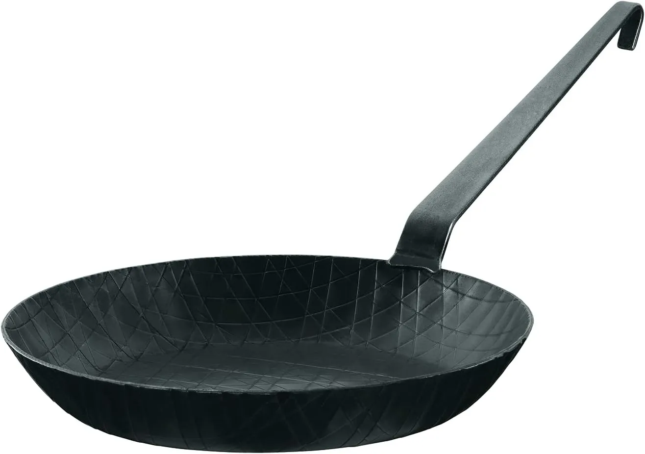 Bild von RÖSLE 1888 Bratpfanne aus Schmiedeeisen mit 28 cm Durchmesser, hoch und induktionsgeeignet