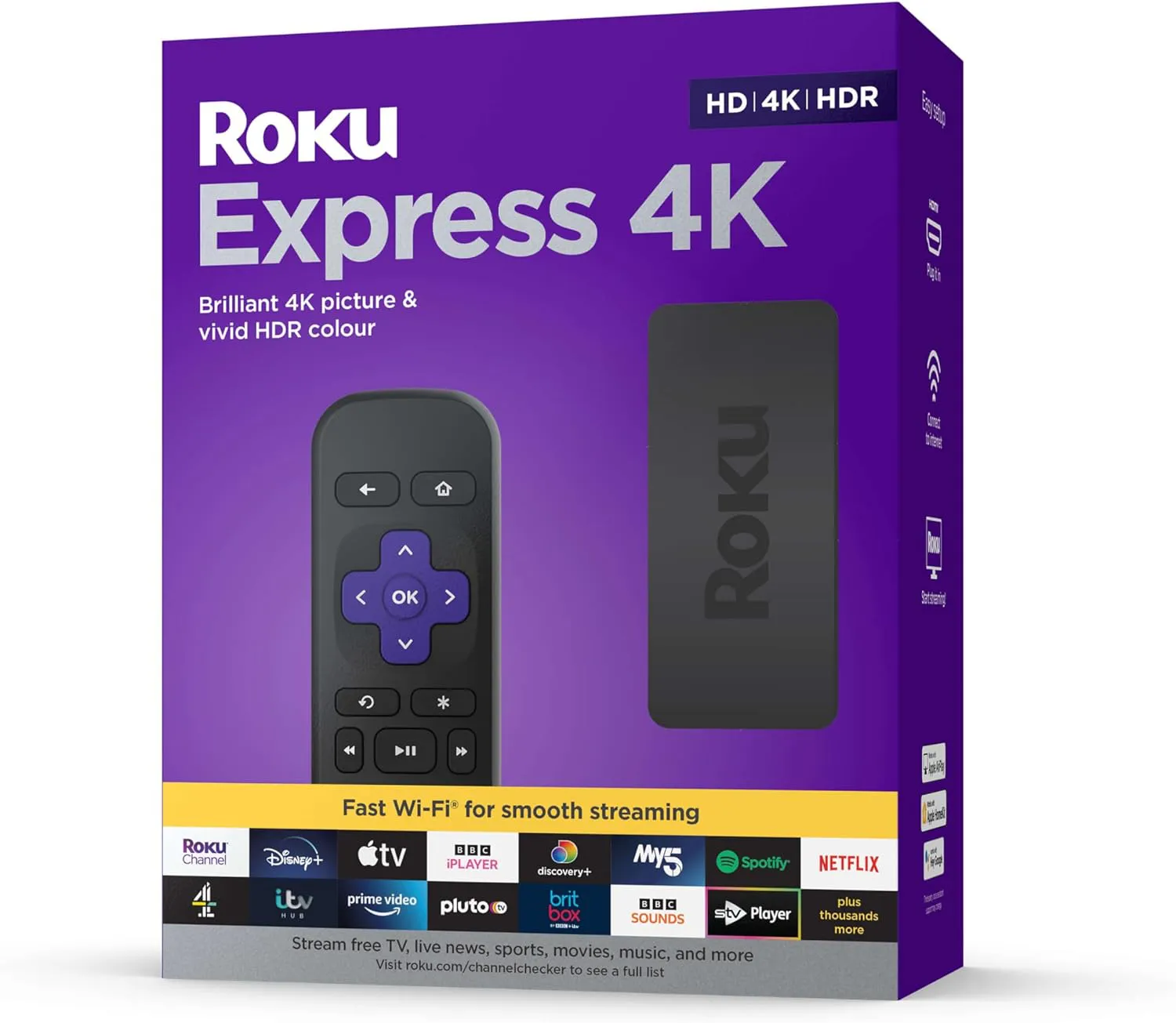 Bild von Roku Express 4K Streaming Media Player für HD und HDR in Deutschland