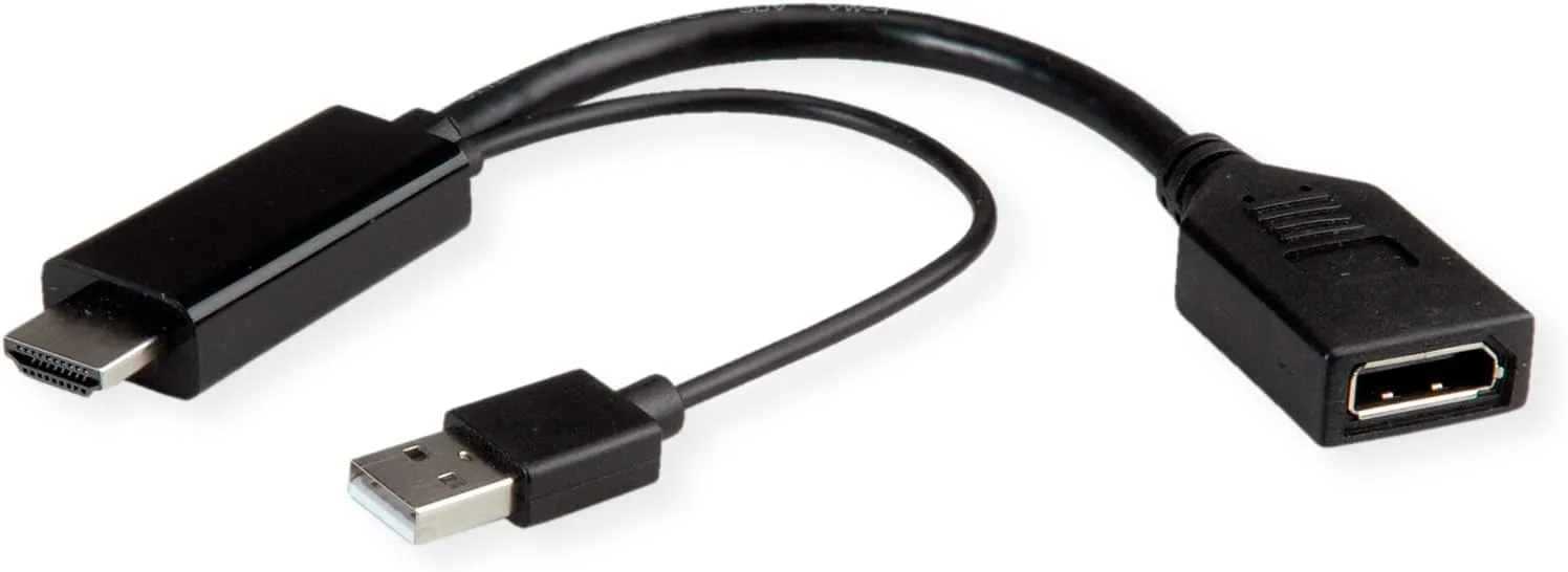 Bild von ROLINE 4K HDMI zu DisplayPort Adapter aktiv