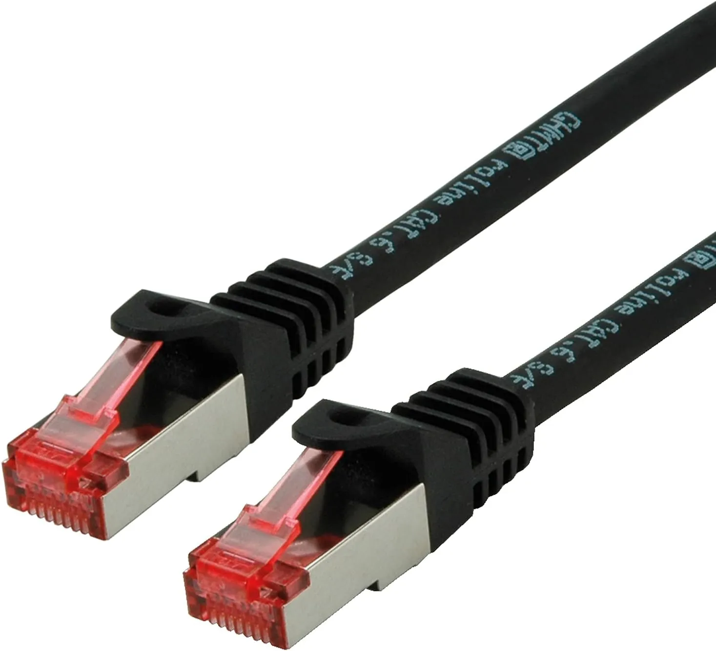 Bild von ROLINE 5 m Patchkabel Kat.6 S/FTP schwarz mit LSOH