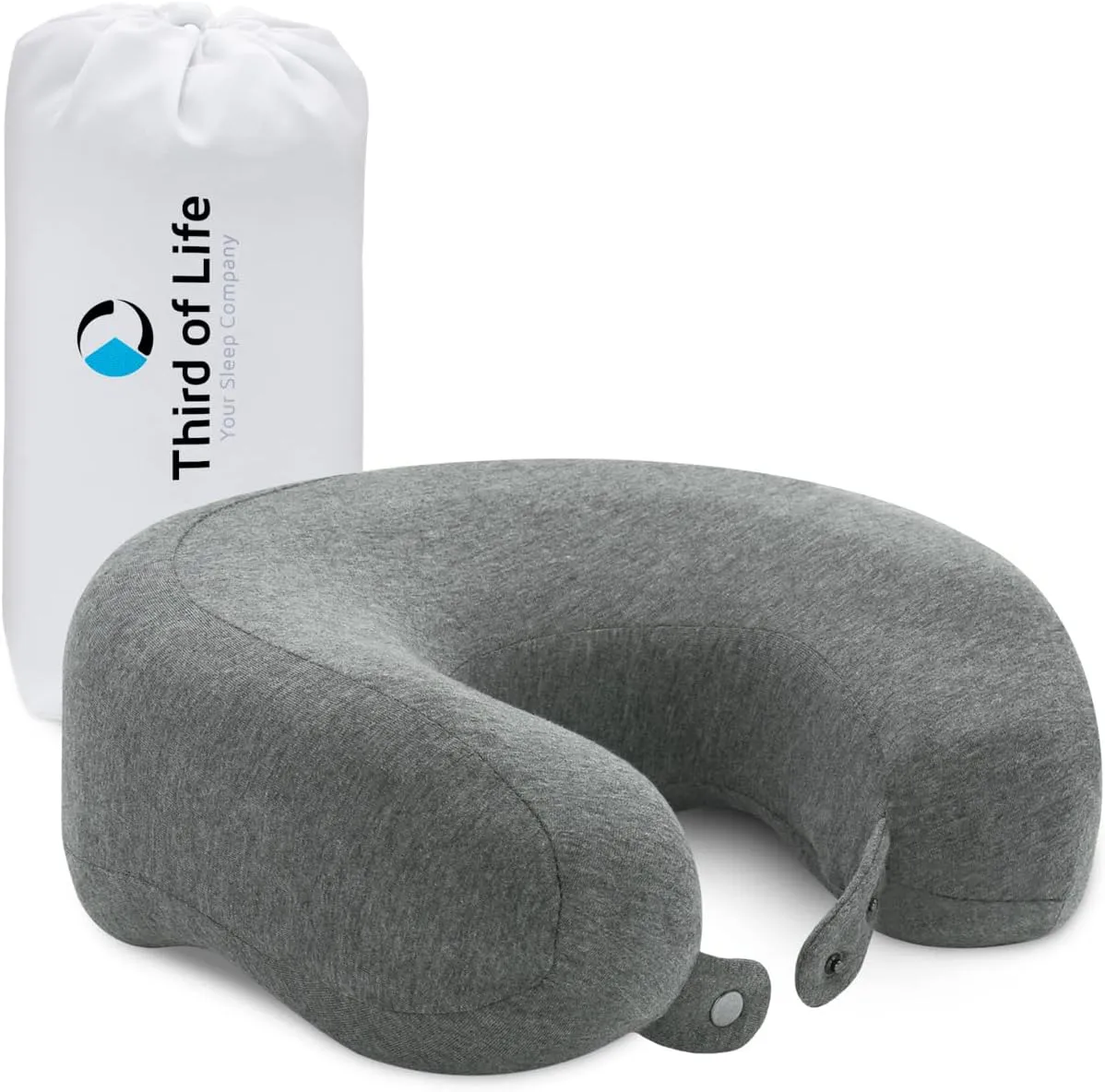 Bild von RONDAR Nackenkissen aus Memory-Foam für Reisen im Flugzeug und Auto