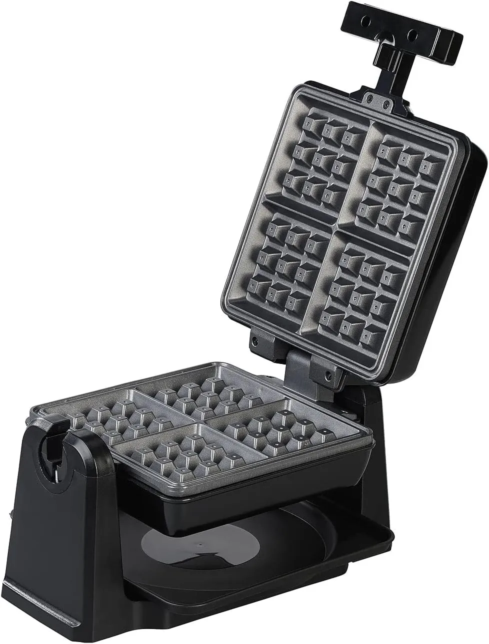 Bild von Rosenstein & Söhne Waffel-Backgerät mit drehbarem Design für Belgische Waffeln