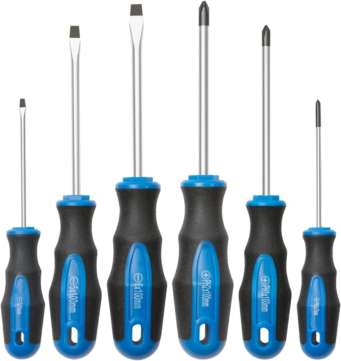 Bild von ROTATION 6-teiliges Schraubendreher-Set mit magnetischen Spitzen und professionellem Kissengriff