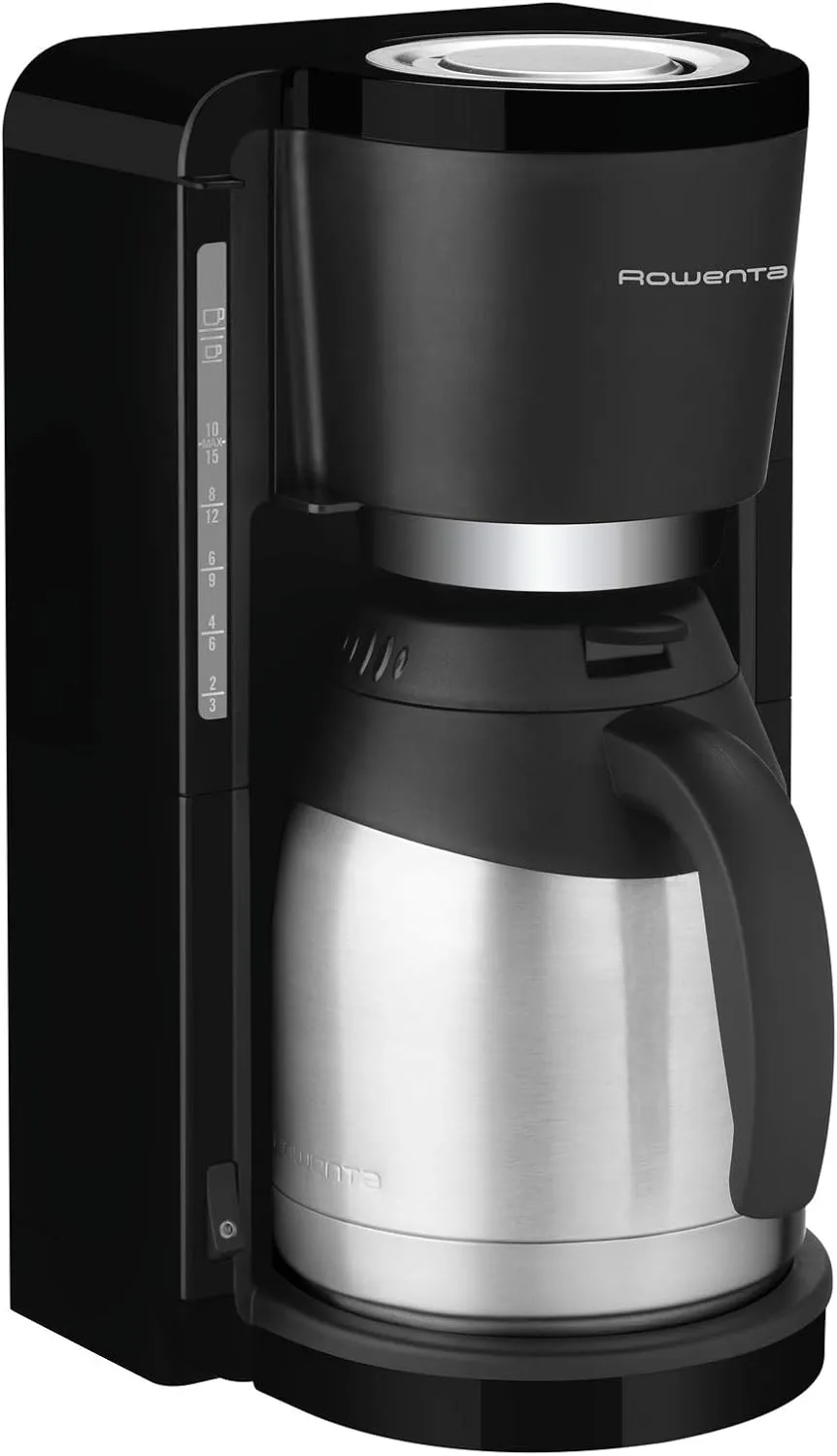 Bild von Rowenta CT3818 Adagio Milano Filterkaffeemaschine mit Edelstahl-Thermokanne für 10 bis 15 Tassen und 1,25 Litern Fassungsvermögen