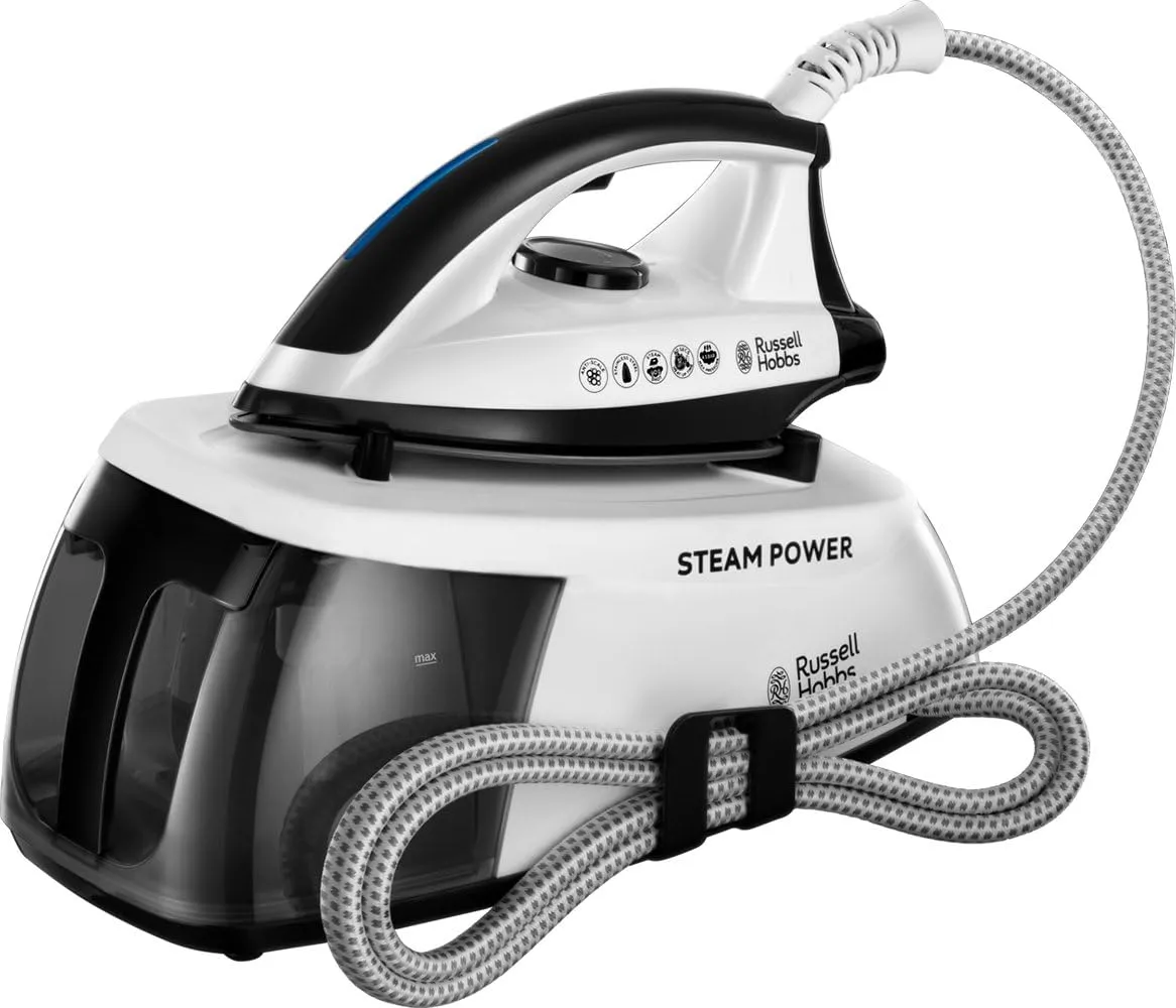 Bild von Russell Hobbs Dampfbügelstation 24420-56 mit 2400W und 4,5 Bar Dampfdruck, inklusive 1,3 l Wassertank