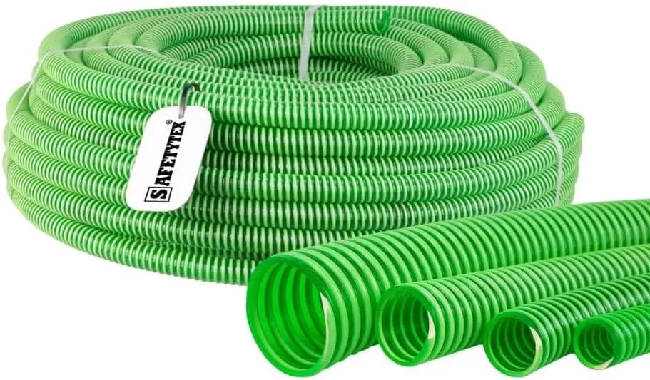 Bild von Safetytex PVC Spiralschlauch mit Hart-PVC Spirale, Innen-Ø 19 mm und Außen-Ø 24 mm, als Meterware erhältlich