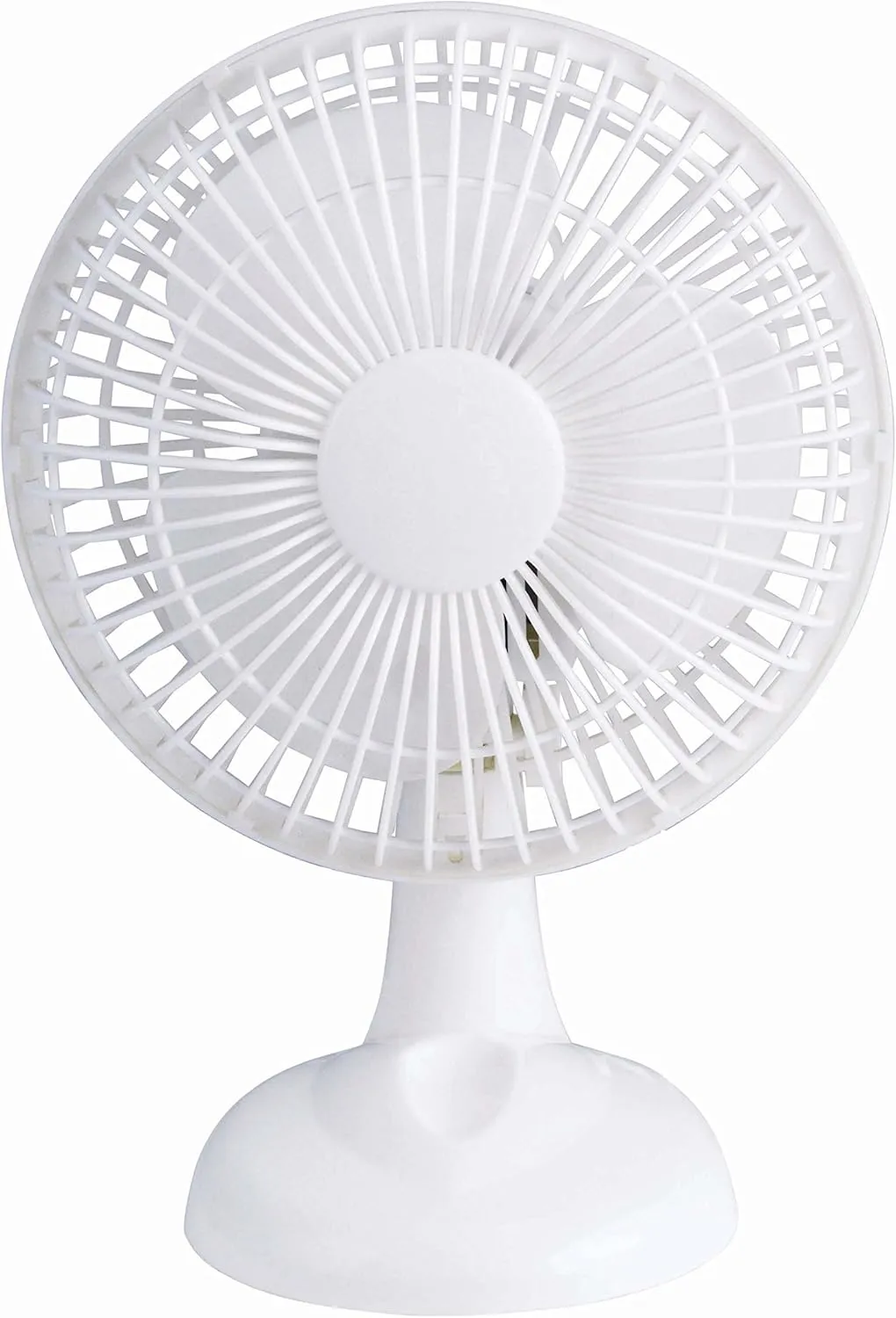 Bild von Salco Tischventilator STV-160 mit 15 Watt und 15 cm Durchmesser, kompakt und ideal für das Büro, mit 2 Geschwindigkeitsstufen und 3 Flügeln.