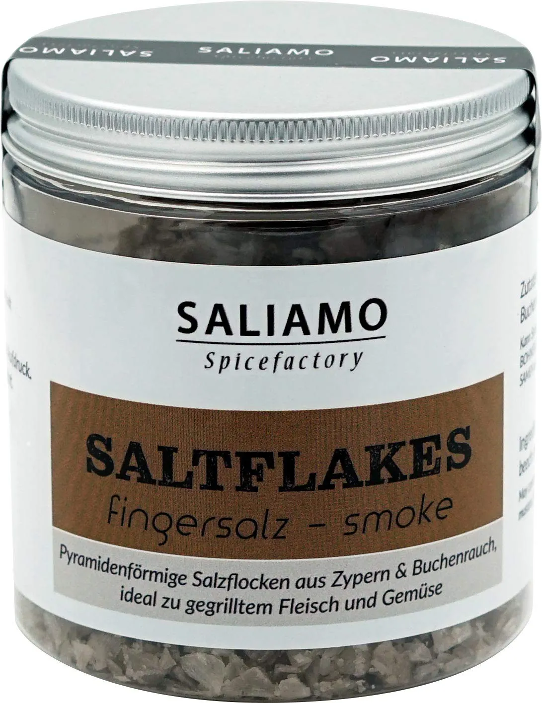 Bild von Saliamo Fingersalz 125g mit Rauchgeschmack aus Zypern