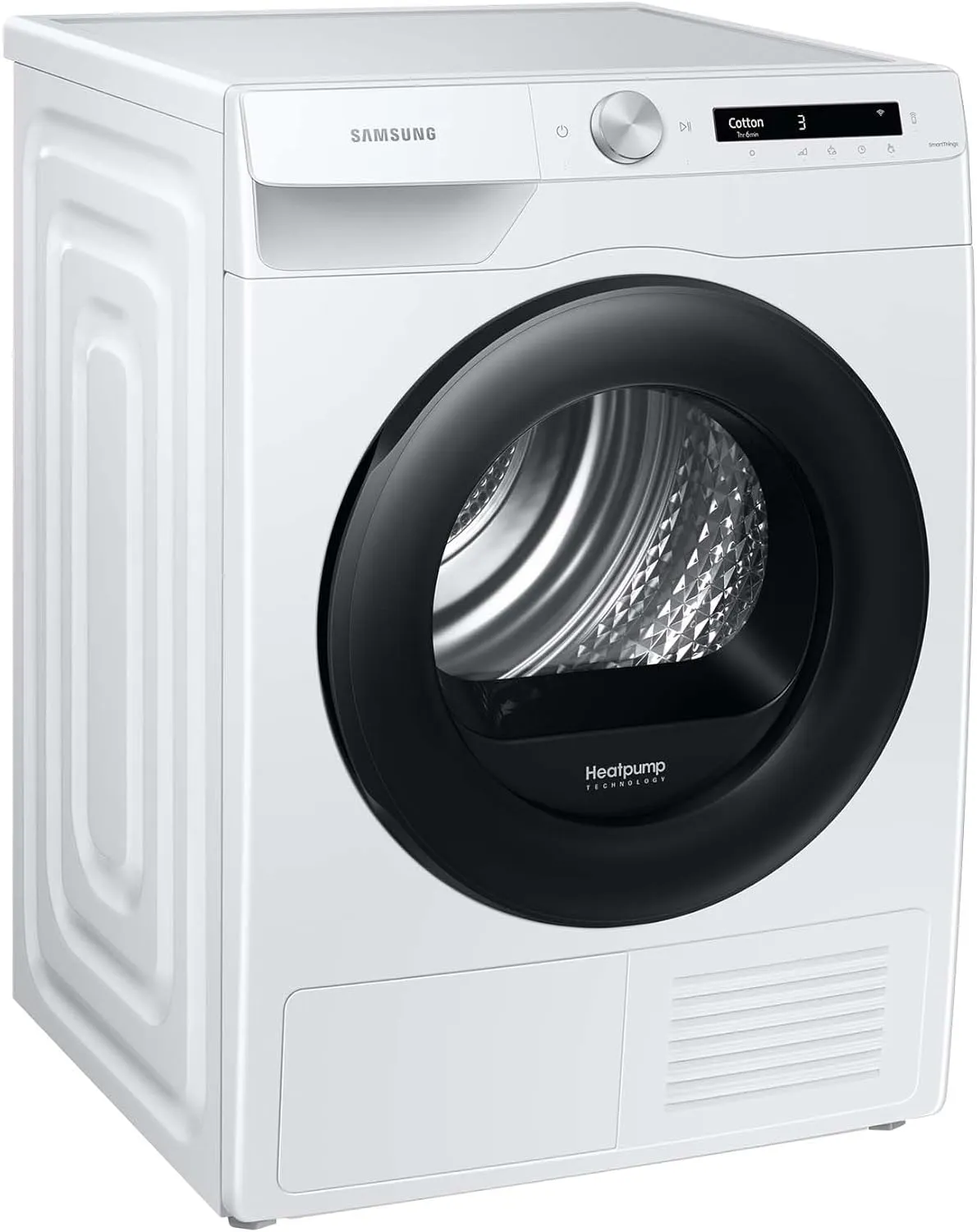 Bild von Samsung DV90T5240AW/S2 Wärmepumpentrockner mit 9 kg Fassungsvermögen und einfachem Bedienkonzept