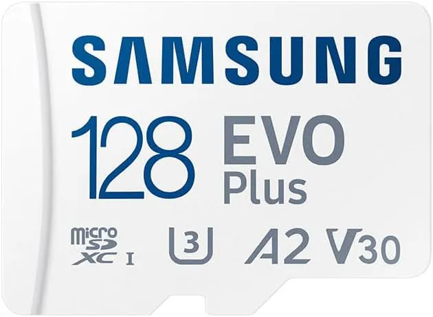 Bild von Samsung EVO Plus microSD Speicherkarte 128 GB mit SD Adapter