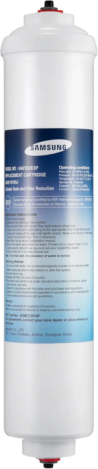 Bild von Samsung HAFEX/EXP Wasserfilter für French-Door-Kühlschränke, NSF-zertifiziert