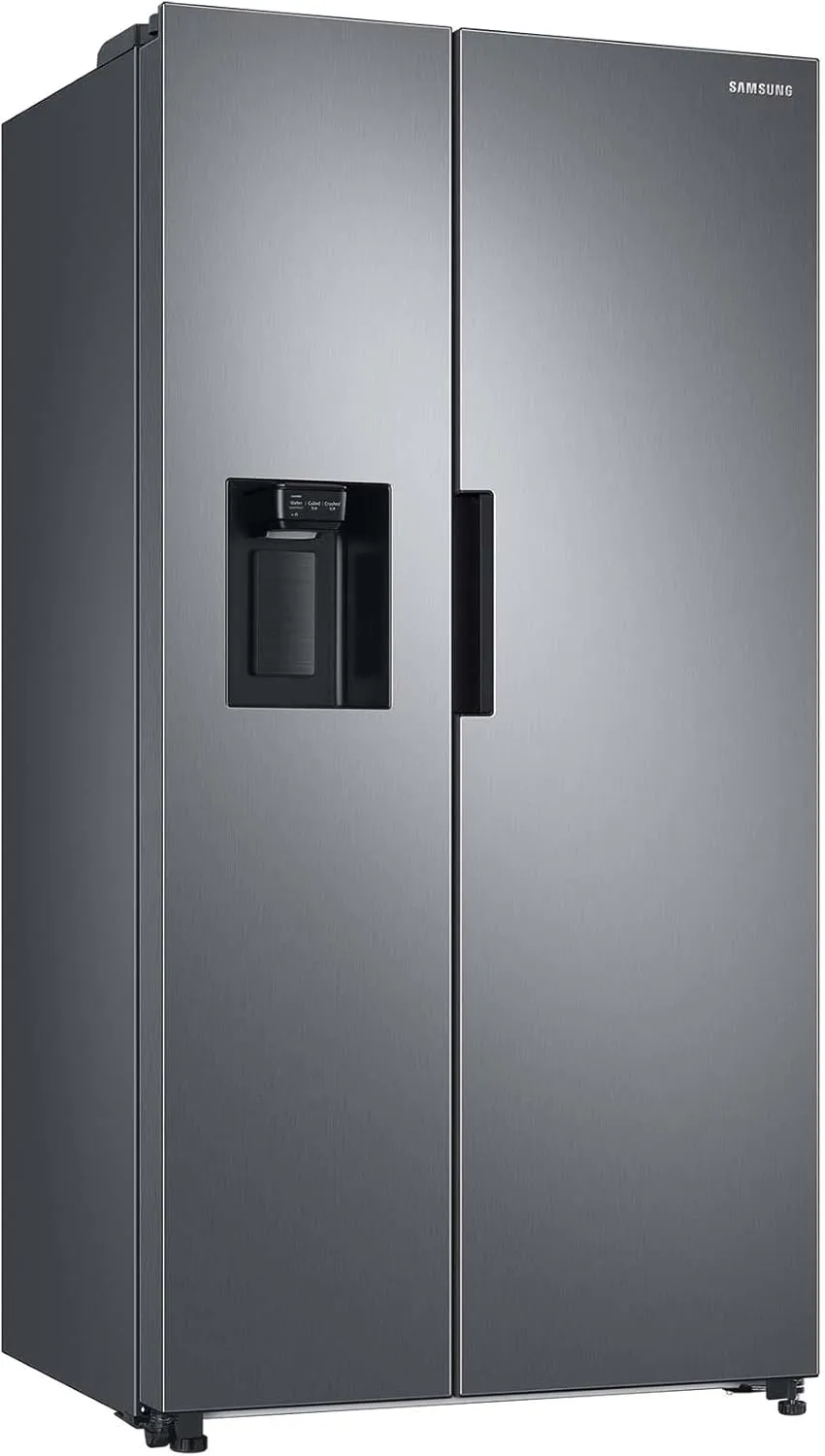 Bild von Samsung RS6JA8811S9 Side-by-Side Kühlschrank mit 178 cm Höhe, 634 Liter Gesamtvolumen und Space Max Technologie im Edelstahl Look