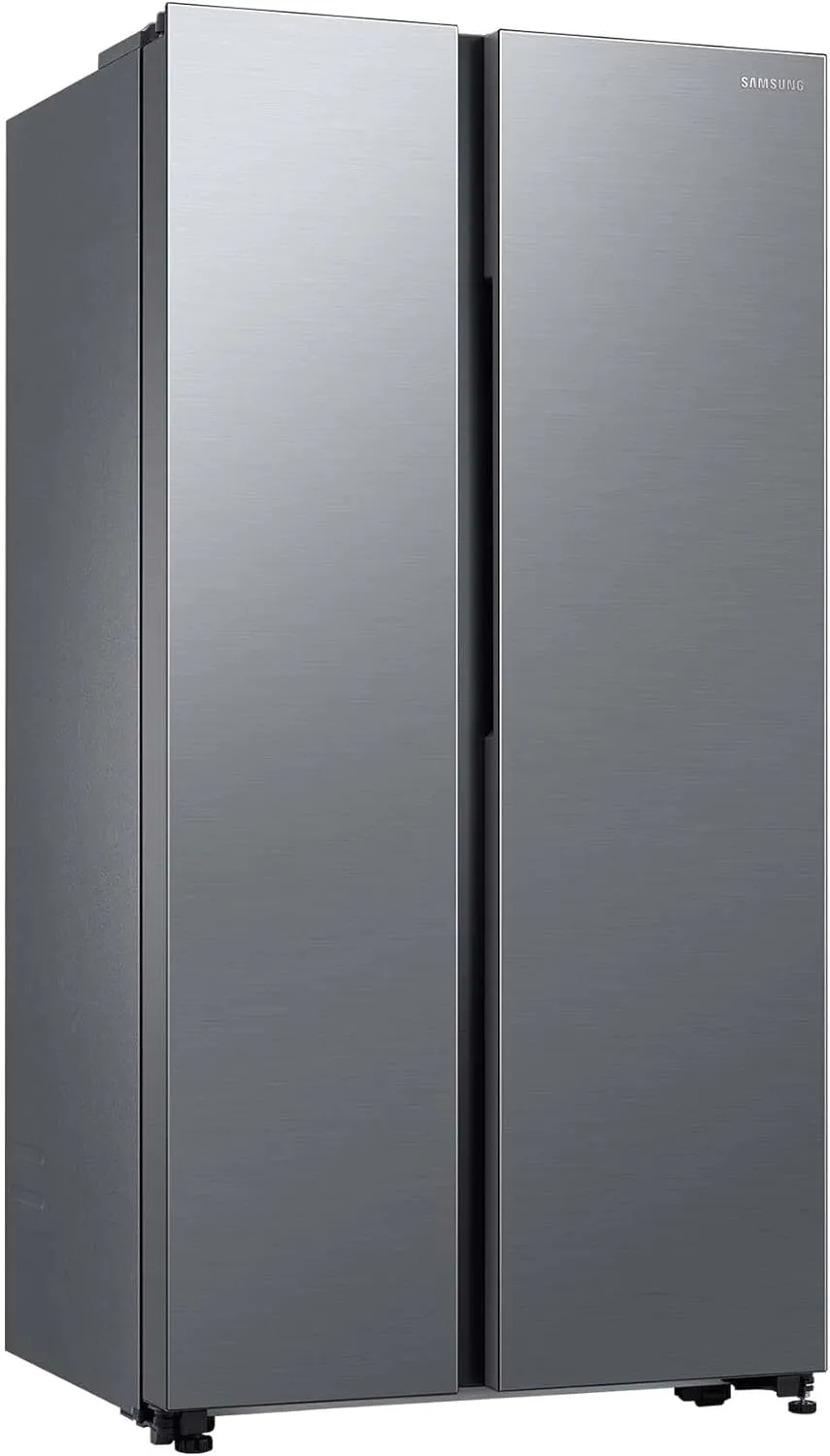 Bild von Samsung Side-by-Side Kühlschrank RS62DG5003S9EF mit 178 cm Höhe, 628 Litern, SmartThings AI Energy Mode, Twist Ice Maker und SpaceMax im Edelstahl Look